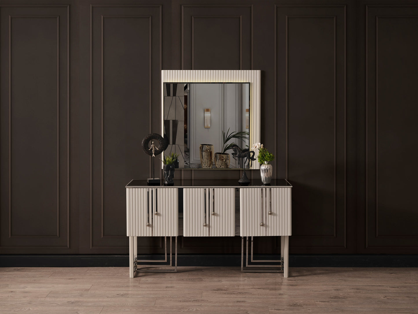 Vizyon Dresser & Mirror(Pick-up Only)