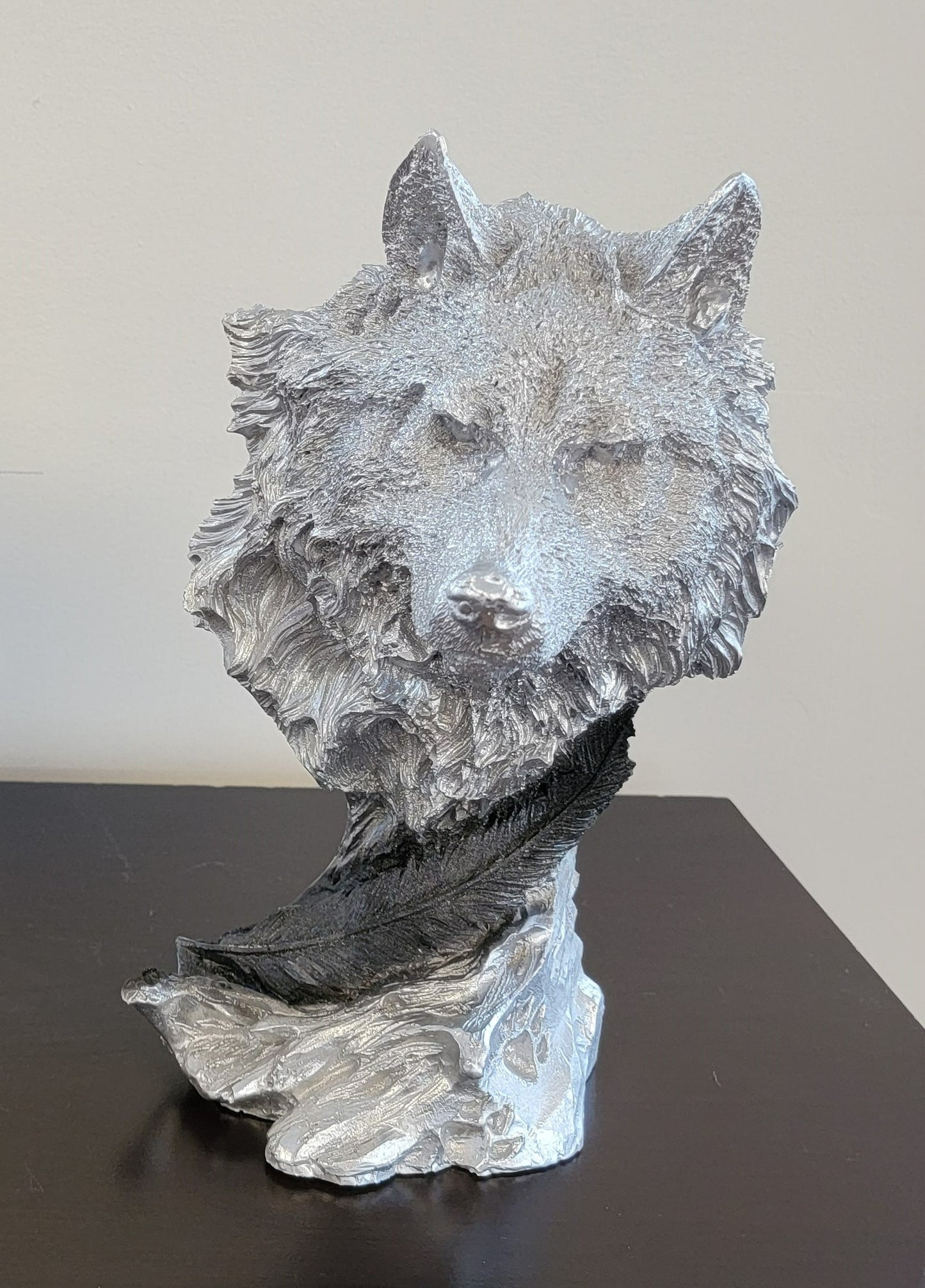 Metallic Wolf Visage