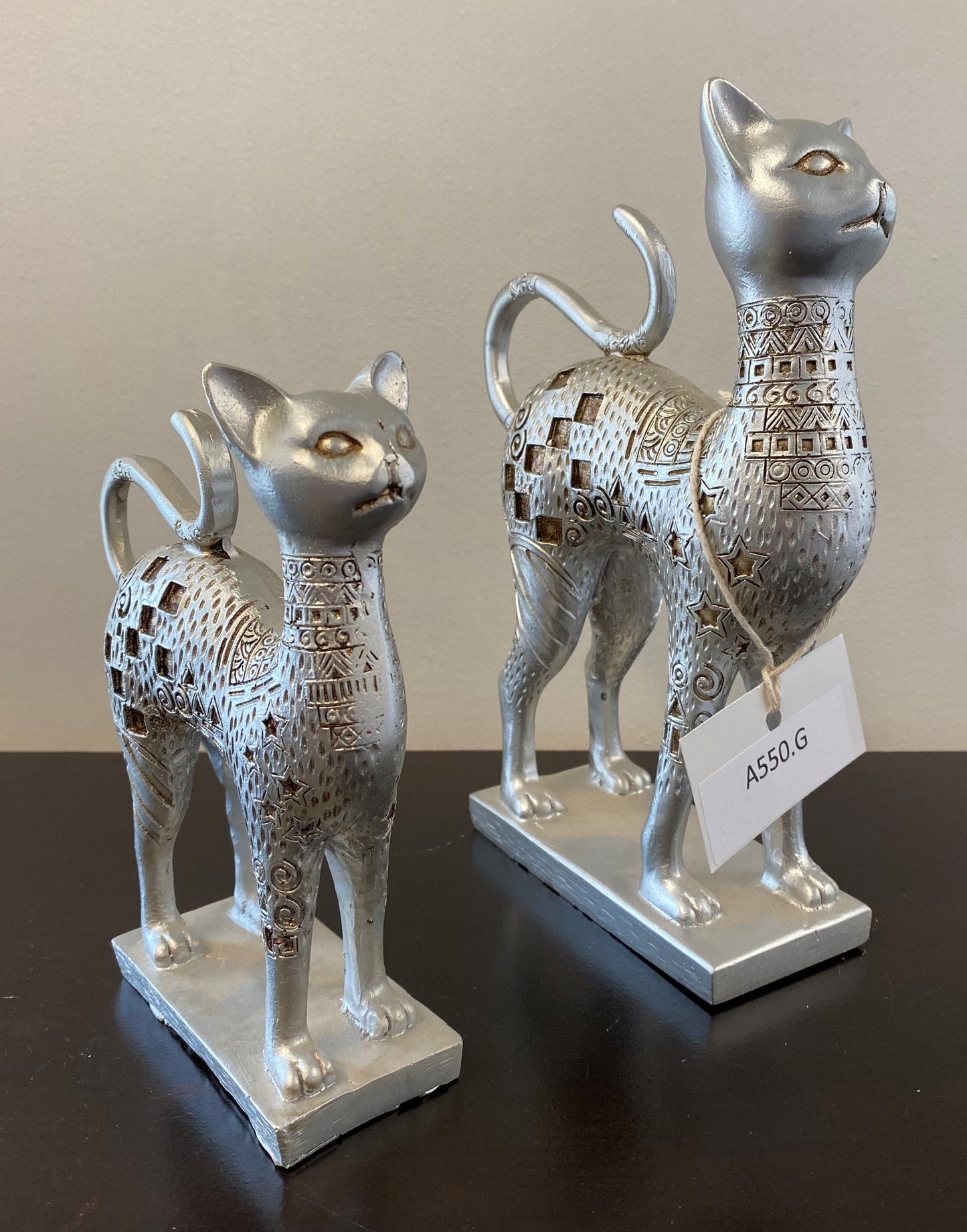 Filigree Feline Duo Decor