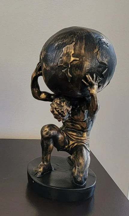 Atlas Statue Decor