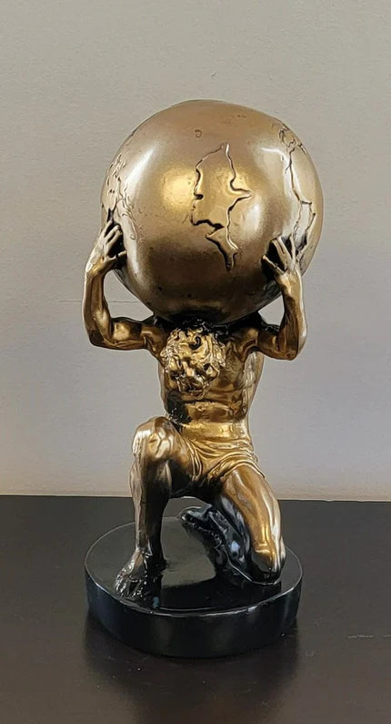 Atlas Statue Decor