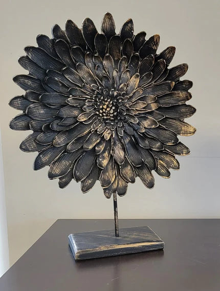 Flower Tabletop Sculpture Decor