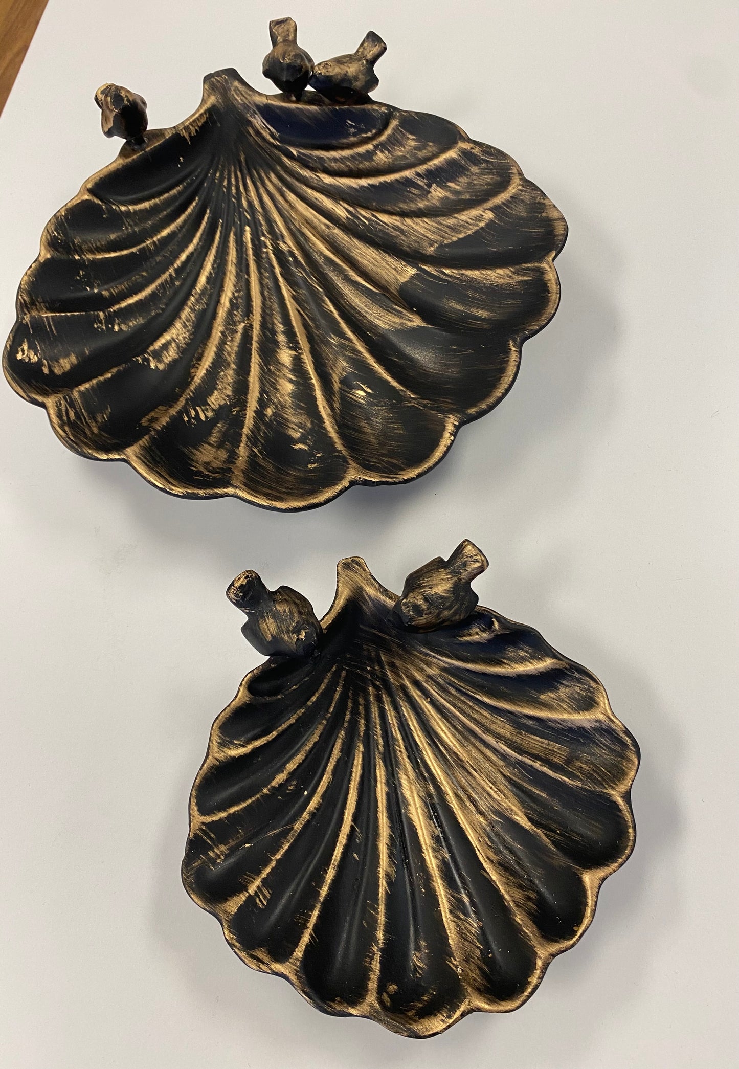 Gilded Seashell Duo