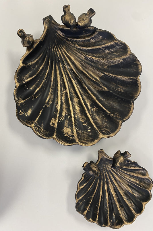 Gilded Seashell Duo