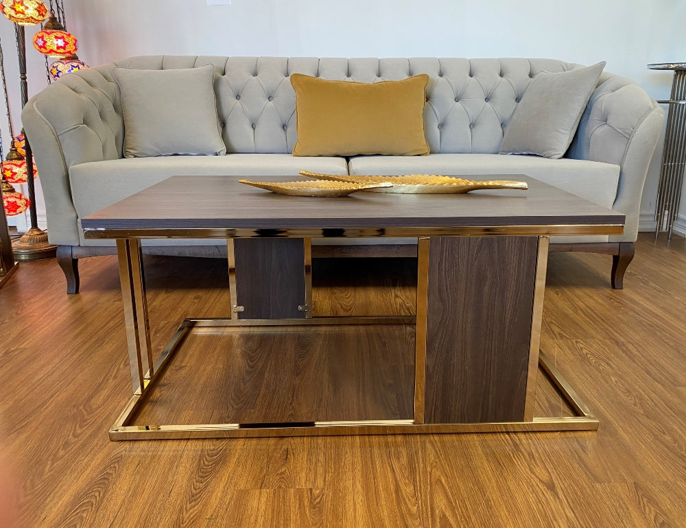 Central Coffee Table -Gold Coated LEGS_ EALOK-18