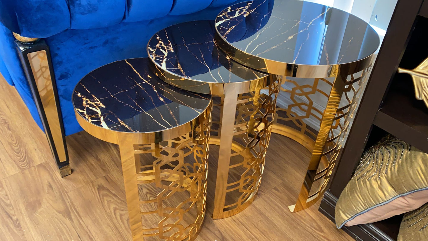 Saljok Gold Coffee Table(Pick-up Only)